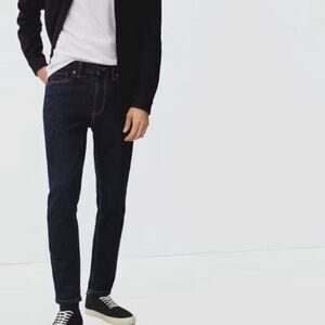Everlane The Organic Cotton Slim fit jeans size 29X28 Dark indigo NEW